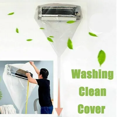 $25.89 • Buy Air Conditioner Washing Cover Cleaning Dust Protector Cleaner Waterproof
