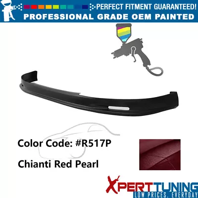 Fits 99-00 Honda Civic JDM Mugen Front Bumper Lip PP #R517P Chianti Red Pearl • $231.99