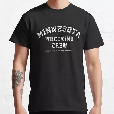 Minnesota Wrecking Crew Wrestling Classic  T-Shirt Size S-5XL • $19.99