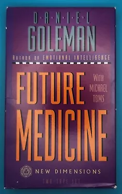 DANIEL GOLEMAN - Future Medicine - AUDIO CASSETTE BOOK • $9.90