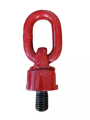 M12 Grade 80 Swivel Lifting Eye Bolt With Ring - SWL 0.5 Tonne - 12mm X 18mm  • £20.30