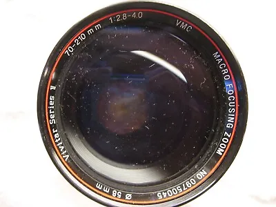 Vivitar Series 1 70-210 Lens W/access • $24.50