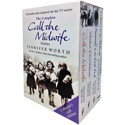 Jennifer Worth The Complete Call The Midwife Stories 4 Books Collection Box Set • £16.95