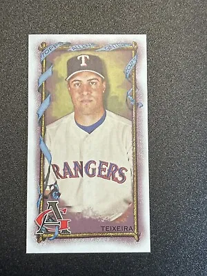 2023 Topps Allen & Ginter MAKR TEIXEIRA Texas Rangers #315 Mini Baseball Card • $1.99