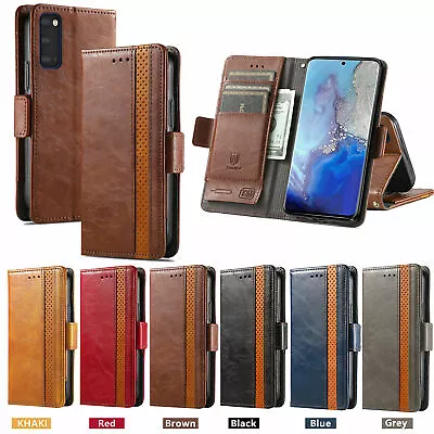 PU Leather Flip Case Wallet Cover For Xiaomi Redmi Note 8 10 Pro Mi CC9e 9 Lite • $11.88