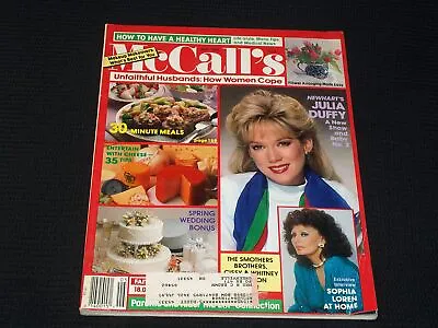 1989 May Mccall's Magazine - Julia Duffy Front Cover - E 643 • $30