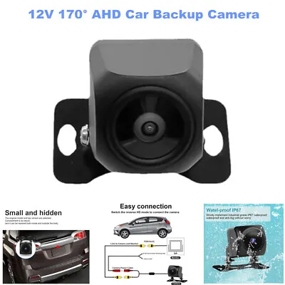 170° AHD Car Backup Camera Reverse Rear View Parking Cam Night Vision Waterproof • $21.59