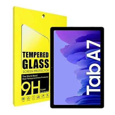 Tempered Glass For Samsung Galaxy Tab A7 2020 10.4 Inch Tablet Screen Protector • £6.49
