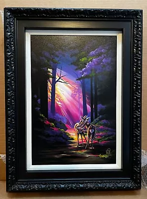 Michael Godard  Love My Deer  2024 Hand-signed & Embellished Giclee • $995