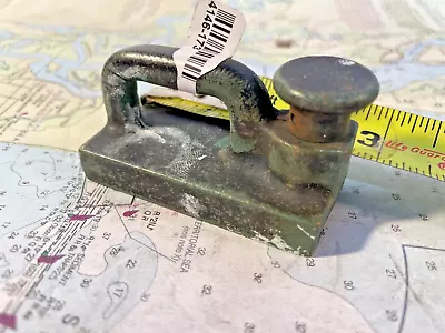$50 • Buy Vintage Bronze Genoa/ Jib Cars Screw Lock 1  Track
