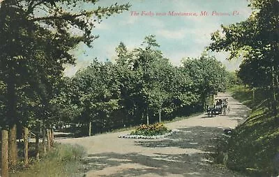MT. POCONO PA - The Forks Near Montanesca - 1912 • $6.53