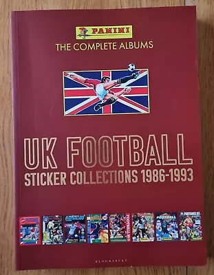 Panini The Complete Albums UK Football Sticker Albums 1986-1993 • £15