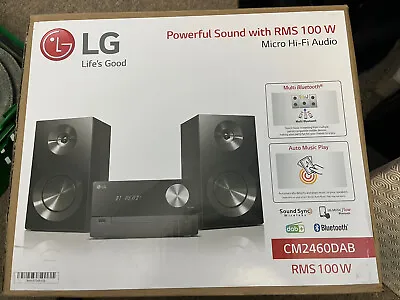 LG SK1D 100W All In One Bluetooth Sound Bar.WITHOUT AMPLIFIER!! Just Speakers.. • £79.90