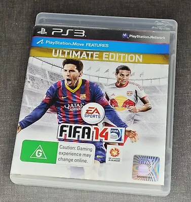 FIFA 14: Ultimate Edition - Playstation 3 - Complete With Manual  • $5.99
