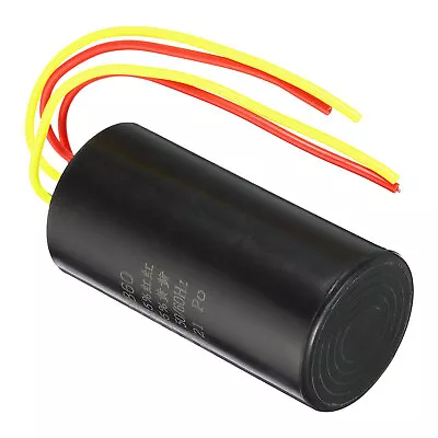 CBB60 8+4uF Running Capacitor AC 450V 4 Wires 50/60Hz Dual Starting 90x45mm • $12.52