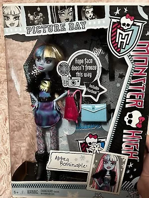 Monster High G1 Abbey Bominable Picture Day Doll (nrfb Nib) *read Description* • $60