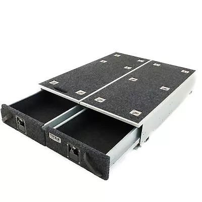 $349 • Buy Titan 1300 Mm Rear Drawer Storage System Titan Vehicle Ute SUV Organizer 4x4 Car
