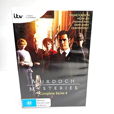 Murdoch Mysteries : Series 6 (DVD 2012) VGC R4 FREE POST • $6.52