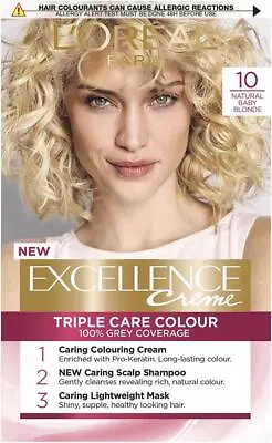 L'Oreal Excellence Creme Hair Dye Colours • £13.50