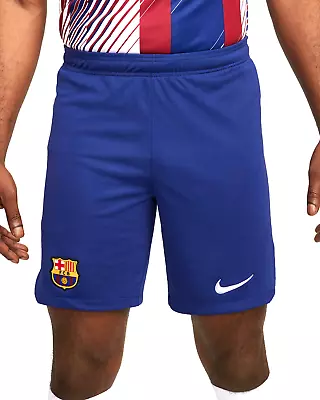 Nike FC Barcelona 2023/24 Stadium Home Dri-FIT Soccer Shorts DX2709-455 Men's XL • $49.99