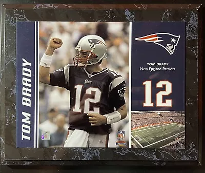 Tom Brady Mounted Memories 8x10 Wooden Player Plaque New England Patriots • $12.99