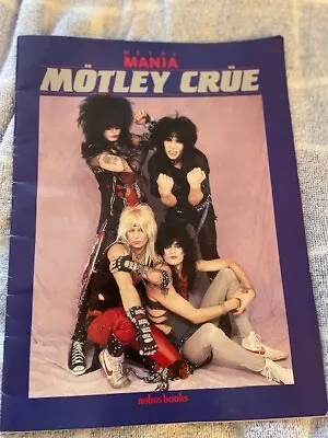 Vintage RARE 1984 Motley Crue Metal Mania Heavy Metal RARE PHOTO COMP • $30