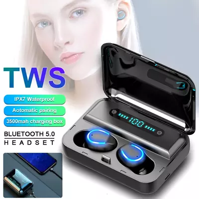 Wireless TWS Mini True Bluetooth Twins Stereo In-Ear Earphone Headset Earbuds US • $17.99