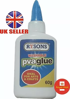£2.97 • Buy PVA Glue Bottles Washable Safe Glue Ideal School Craft Home Office NON Toxic