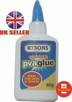 £2.97 • Buy PVA Glue Bottles Washable Safe Glue Ideal School Craft Home Office NON Toxic
