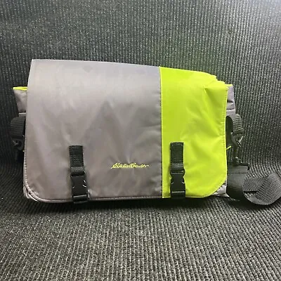 Eddie Bauer  Infant Portable Travel Changing Station Diaper Bag- Bassinet Bed • $39.42