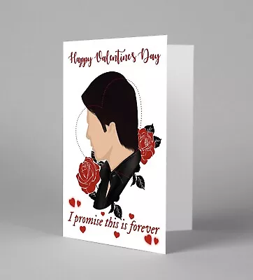 Vampire Diaries Damon Valentine’s Day Card Greetings Card Ian Somerhalder TVD • £5.99