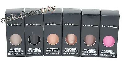 MAC Nail Lacquer Nail Polish Choose Shade Nib • $9.99