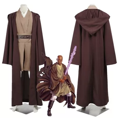 Star Wars Jedi Knight Mace Windu Suit Cosplay Costume • $109.89