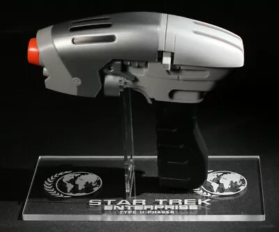 Acrylic Display Stand For The Diamond Select Enterprise Phase Pistol  • $13.64