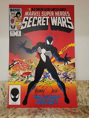 MARVEL SUPER HEROES SECRET WARS #8 Art Print Signed By Artist Michael Zeck 11x17 • $29.99