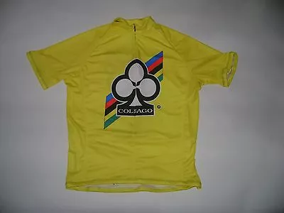 Italia Bike Jersey Eps C50 Bikes Italian Shirt Size L Cool Italy Yellow Mash Nr • $29.99