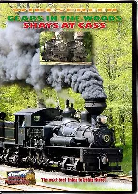 Gears In The Woods Shays At Cass DVD NEW Highball Steam Narrow Gauge Locomotives • $27.95