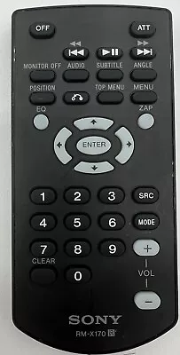 New Genuine Sony Rm-x170 Remote Control  Xav-ax8100 Xav-68bt Xav-62bt • $18.99