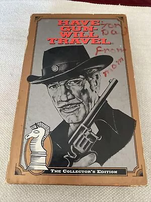 Have Gun Will Travel The Collector's Edition Vintage 1995 VHS  Richard Boone NEW • $7.99