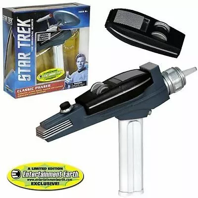 Star Trek White Handle Phaser Diamond EEC New In Box Limited Edition Not Working • $79.99