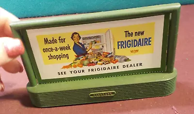 Vintage 1950's Miniatrue Billboards For Lionel With Stand- New Frigidaire • $0.99