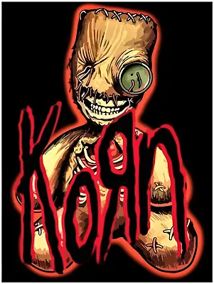 Korn  Concert Poster  Tour 12  X 18  Free Shipping • $22.13