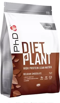 PhD Nutrition Diet Plant Vegan Protein Powder Plant Based High Protein Lean... • £16.99