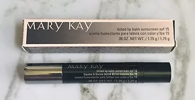   New In Box Mary Kay Tinted Lip Balm Peach Exp ~ Full Size ~ Fast Ship  • $10.95