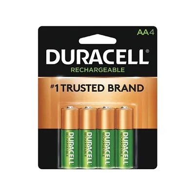 AA Duracell Rechargeable (DX1500) 2500 MAh Batteries 4-Card (Box Of 3) • $62.99