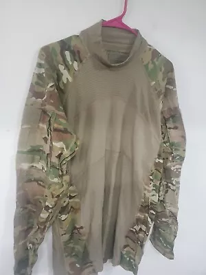 Combat Shirt Crew Neck Size X-large Excellent Shape Army Issue Multicam Ocp • $42