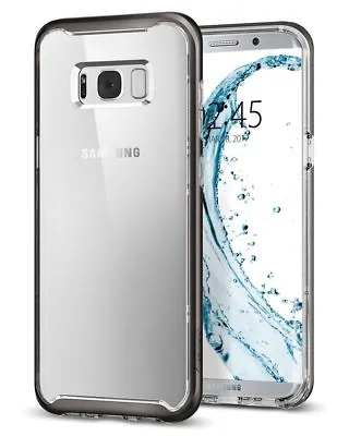 $19.99 • Buy For Samsung Galaxy S8 Plus Case SPIGEN Neo Hybrid Crystal 2 Layers Clear Cover