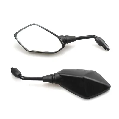 2pcs Motorcycle Mirror 8mm RearView Side Mirrors For Harley Honda Suzuki Yamaha • $15.19