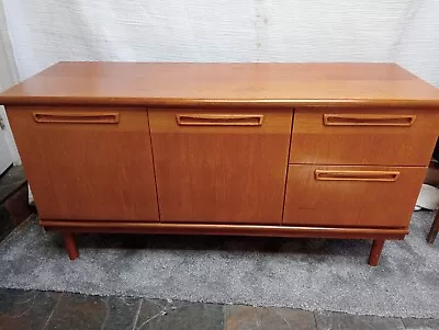 Mid Century Meredew Teak Sideboard On Wooden Legs * • £330