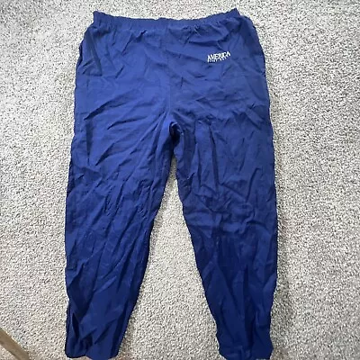 Vintage Perry Ellis AMERICA Windbreaker Pants Men's Size Large Blue • $20.22